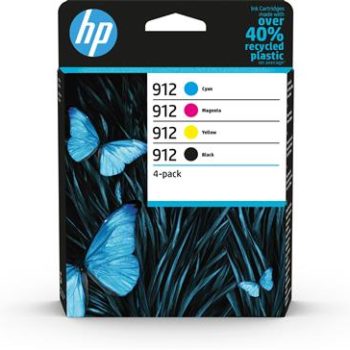 HP 912 Original Black, Cyan, Magenta, Yellow 4 pc(s)