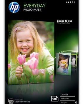 HP CR757A photo paper White Gloss