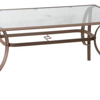 Μεταλλικό Παραλ/μο Τραπέζι Με Πλαίσιο Αλουμινίου 140 x 80 x 75(h)cm