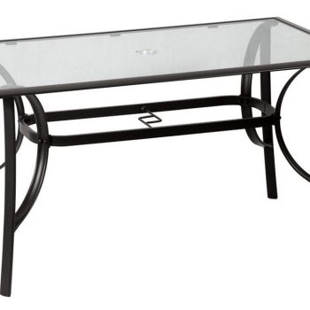 Μεταλλικό Παραλ/μο Τραπέζι Με Πλαίσιο Αλουμινίου 160 x 90 x 75(h)cm