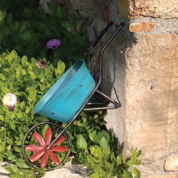 Διακοσμητικό Κασπώ Καρότσι Με Μπροστινή Ρόδα