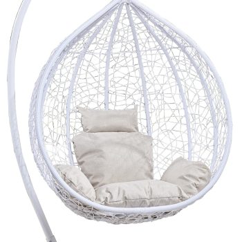 Εκρού Αδιαβροχοποιημένο Μαξιλάρι Για Κουνιστή Καρέκλα (Φωλιά)