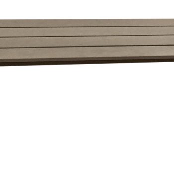 Αγαλβάνιστος Παραλ/μος Πάγκος Με Pollywood Ξύλο 170 x 40 x 45(h)cm