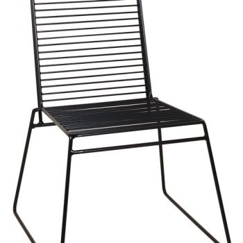 Αγαλβάνιστη Μεταλλική Στοιβαζόμενη Καρέκλα Κήπου