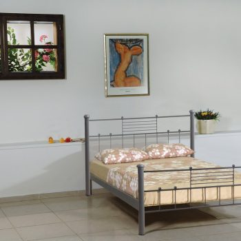 Διπλό Μεταλλικό Κρεβάτι Ευριδίκη 198 x 148cm