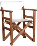 Ξύλινη Πτυσσόμενη Πολυθρόνα Σκηνοθέτη ,Οξυά