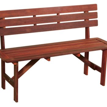 Ξύλινο Παγκάκι ,120 x 46 x 79(h)cm ,Red Shorea