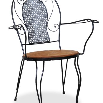 Γαλβανισμένη Πολυθρόνα Φερ Φορζέ Νέου Τύπου ,Με Σουηδικό Ξύλο