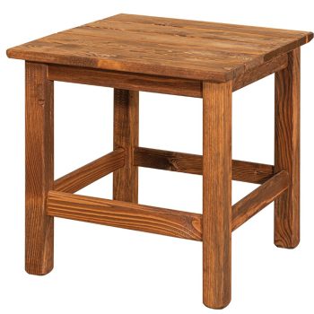 Βοηθητικό Τραπεζάκι Coffee Table Απο Ξύλο Πέυκου 45(w) x 48(L) x 45(h)cm