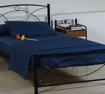 Υπέρδιπλο Μεταλλικό Κρεβάτι Βέλος 208 x 158cm