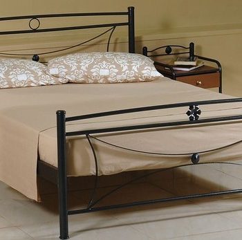 Διπλό Μεταλλικό Κρεβάτι Μαργαρίτα 198 x 148cm