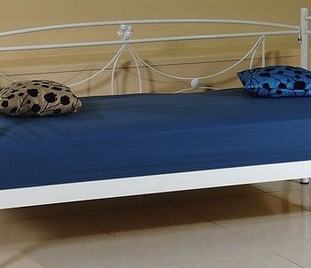 Μεταλλικός Καναπές - Κρεβάτι 198 x 98 x 90(h)cm