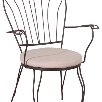 Γαλβανισμένη Πολυθρόνα Φερ Φορζέ Βεντάλια 64 x 66 x 96(h)cm