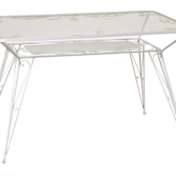 Γαλβανισμένο Παραλ/μο Τραπέζι Μασίφ 160 x 90 x 73(h)cm