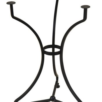 Γαλβανισμένη Βάση Στρογγυλού Τραπεζιού Μασίφ 50 x 70(h)cm