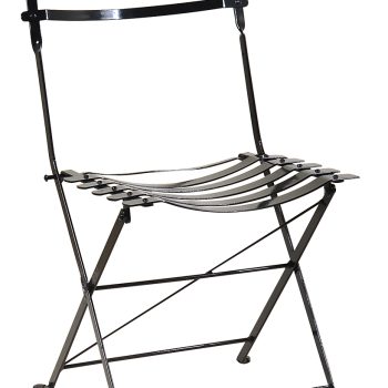 Γαλβανισμένη Πτυσσόμενη Μεταλλική Καρέκλα Ζαππείου Με Ηλεκτροσυγκόλληση 43 x 57 x 83(h)cm