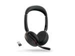 Headphones Jabra Evolve2 65 Flex Link380/390 USB-A Stereo UC 2Years 26699-989-999