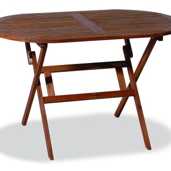 Ξύλινο ,Οβάλ Πτυσσόμενο Τραπέζι Acacia 120 x 70 x 72(h)cm