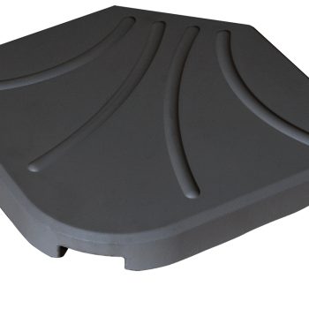 Γκρί Βάση Πλάκα 50 x 50cm Για Γωνιακές Ομπρέλες 25Kgr
