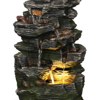 Led Φωτιζόμενο Συντριβάνι 23 x 18 x 35cm