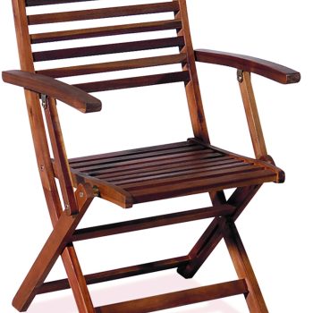 Ξύλινη Πτυσσόμενη Πολυθρόνα Χαμηλής Πλάτης Χωρίς Θέσεις ,Acacia