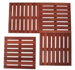 Ξύλινο Δάπεδο Red Shorea 50 x 50cm