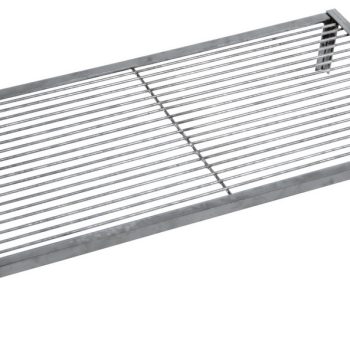 Επαγγελματική Ίσια Σχάρα Με Πόδια ,120 x 40 x 14(h)cm