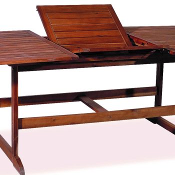 Ξύλινο Επεκτεινόμενο Τραπέζι Acacia Wood 150 + 50 = 200 x 90 x 72(h)cm
