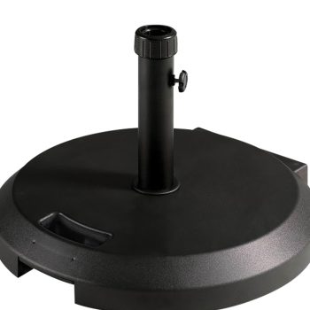 Μάυρη Βάση Ομπρέλας 40Kgr Με Πλαστικό Κάλυμα ABS Φ55