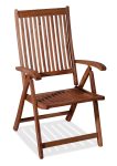 Ξύλινη Ψηλόπλατη Πτυσσόμενη Πολυθρόνα 5 Θέσεων ,Acacia Wood