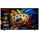 TCL 98C655 4K QLED TV with Google TV and Game Master 3.0 (2024)