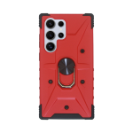 Vivid Ring Rugged Armor Case Samsung Galaxy S24 Ultra Red