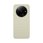 Vivid Woven Pattern Case Redmi A3 Beige
