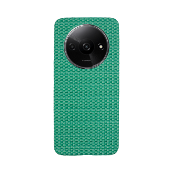Vivid Woven Pattern Case Redmi A3 Green