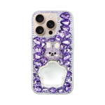 Vivid Diamond Case with Mirror Apple iPhone 16 Pro Purple