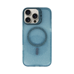 Vivid Magsafe Glitter Protective Case Apple iPhone 16 Pro Max Blue