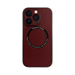 Vivid Magsafe Leather Case Apple iPhone 12 Purple