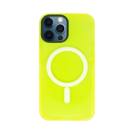 Vivid Magsafe Silicone Case Apple iPhone 12/12 Pro Yellow