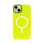 Vivid Magsafe Silicone Case Apple iPhone 15 Plus Yellow