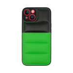 Vivid Puffer Back Cover Apple iPhone 14 Green/Black