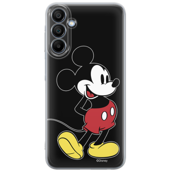 Disney Case Samsung Galaxy A15 4G/5G Mickey Full Print Smiley Black
