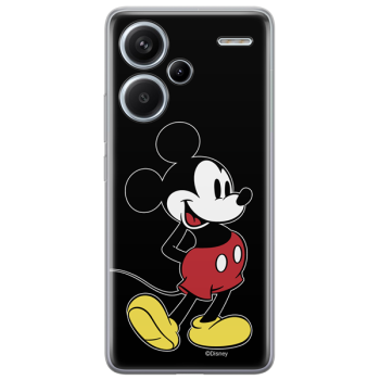 Disney Case Redmi Note 13 Pro+ 5G Mickey Full Print Smiley Black