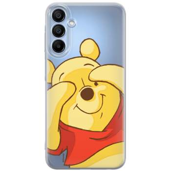 Disney Case Samsung Galaxy A15 4G/5G Winnie the Pooh Partial Print Hiding Transparent