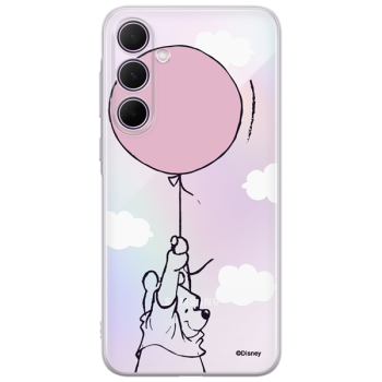 Disney Case Samsung Galaxy A35 5G Winnie the Pooh Partial Print Balloon Transparent