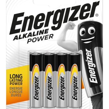 Energizer Battery Alkaline Power AAA Pack 4pieces