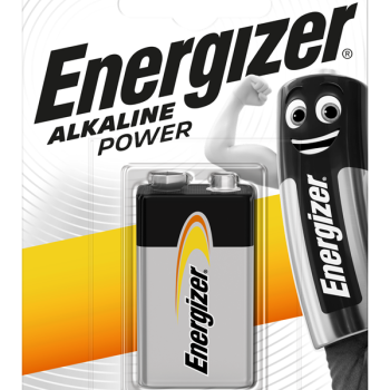 Energizer Battery Alkaline Power 9V