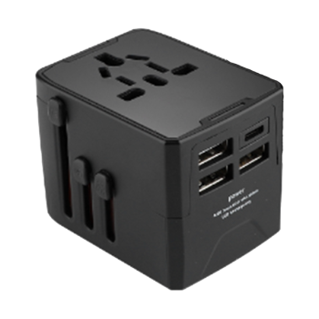 Vivid Multifunctional Power Adapter 3xUSB + Type-C 20W