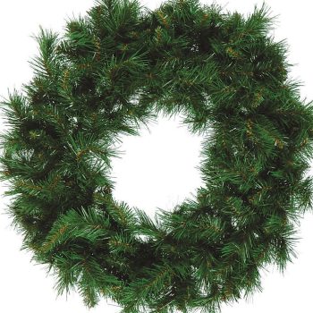 Χριστουγεννιάτικο Διπλό Στεφάνι Αυγούστα ,75cm