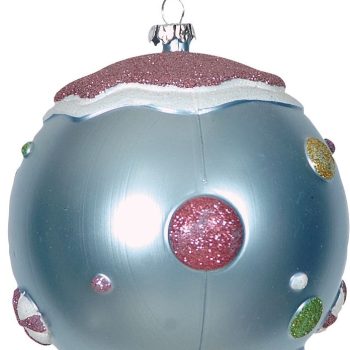 Πλαστική Χριστουγεννιάτικη Μπάλα 10cm