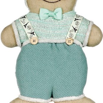 Λούτρινο Χριστουγεννιάτικο Διακοσμητικό 34(h)cm